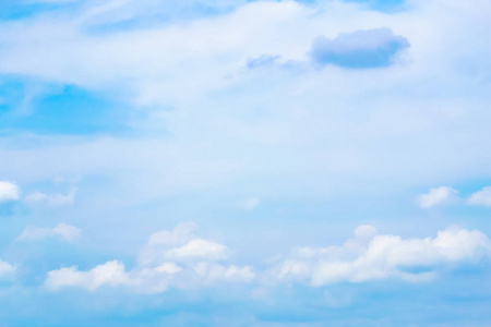 天空背景夏季天空。