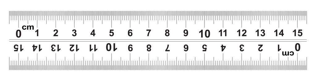厘米的尺子图片