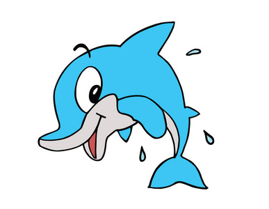 海底世界海豚图片