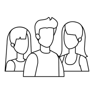 群体人物图片-群体人物素材-群体人物插画-摄图新视界