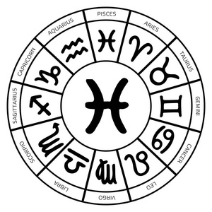 双鱼星座图片-双鱼星座素材-双鱼星座插画-摄图新视界