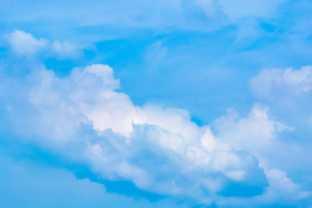 天空背景夏天的天空。