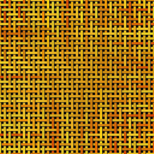 编织垫或藤插图背景抽象虚拟几何图案纹理。