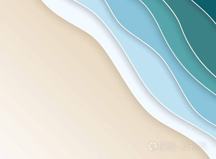 抽象的自然海岸海波浪层的蓝色水色背景 您可以使用广告夏季主题游泳海报封面设计 向量eps10插画 正版商用图片18qc68 摄图新视界 抽象的自然海岸海波浪层的蓝色水色背景 您可以使用广告夏季主题游泳海报封面设计 向量eps10插画 正版商用图片18qc68 摄图新视界