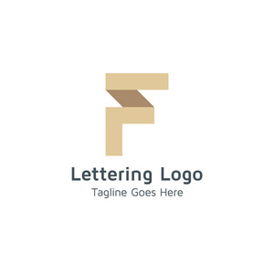 字母f标志设计适用于贸易商业品牌