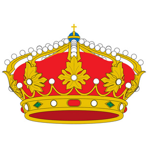 金皇后皇冠光栅孤立中世纪皇冠国王皇冠公主皇冠照片