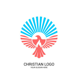 圣灵教堂徽标图片