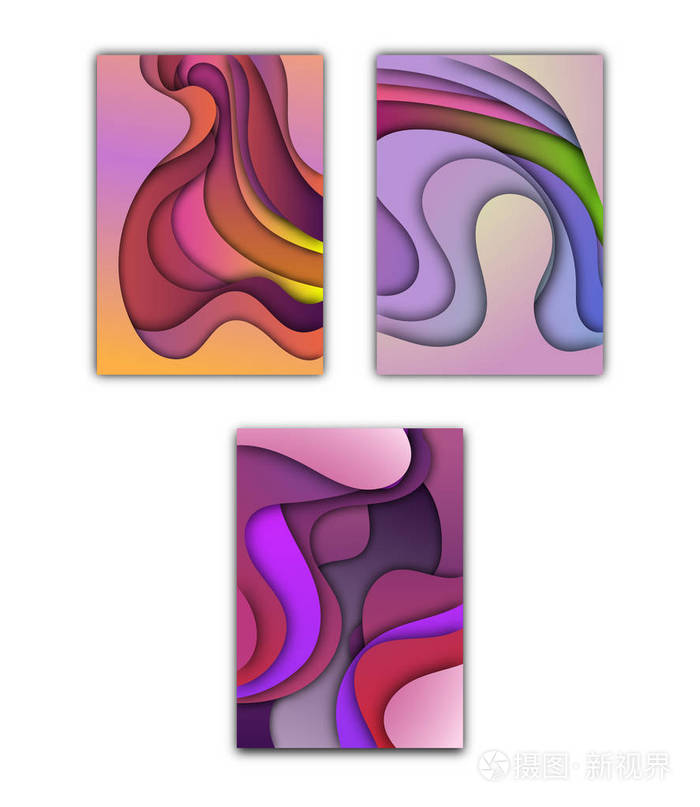 对比度颜色.横幅演示,传单,海报和邀请的矢量设计布局.eps10