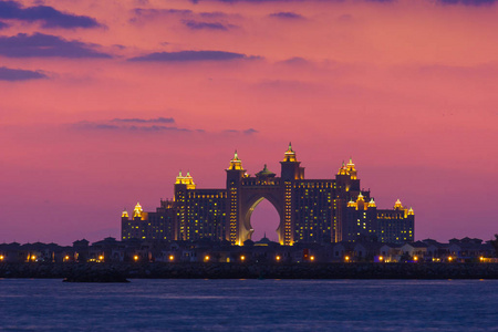  Theme Park at the Palm Jumeirah Island in Dubai