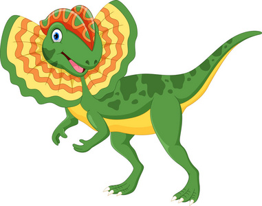 地龙可爱快乐的地龙卡通照片