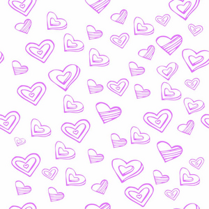 s day. the feast of love seamless pattern on white