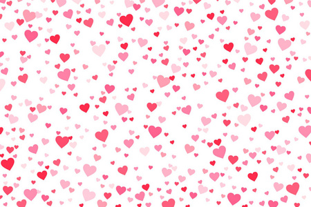  red Valentines Days hearts background