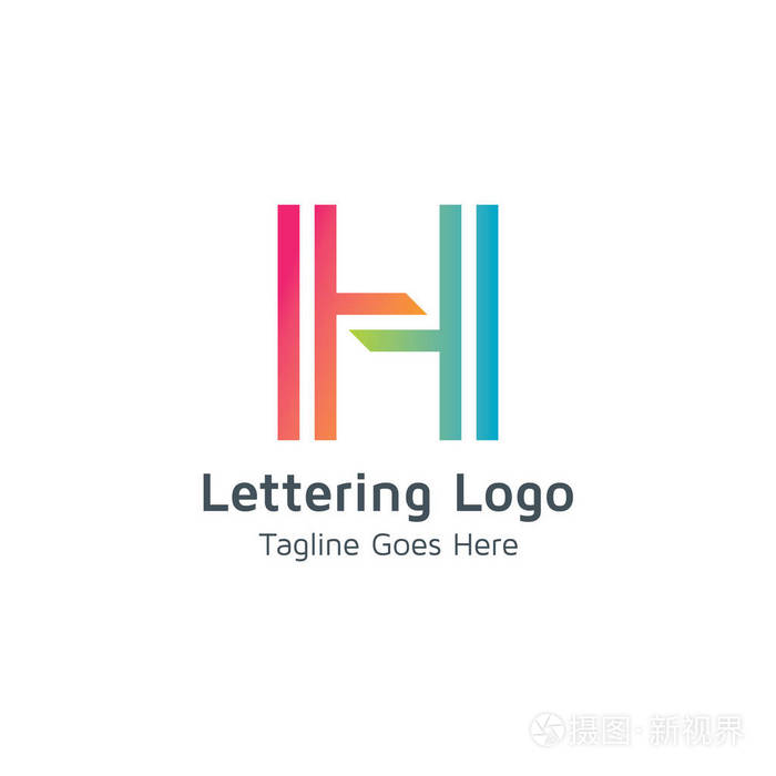字母h标志设计适合贸易/商业品牌