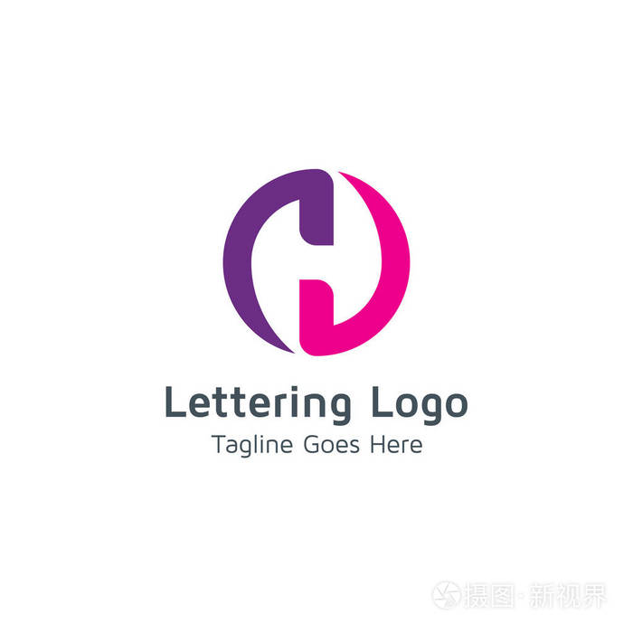 字母h标志设计适合贸易/商业品牌
