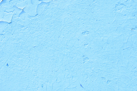 水泥漆旧墙背景，婴儿蓝色粉彩纹理