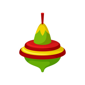 孩子玩陀螺图片