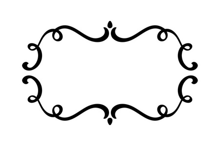 标签图片带字时尚的复古向量框架.图片说明文字,贺卡,婚礼请柬,书籍.