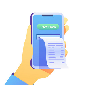 在线卡支付概念，易于支付与人的字符。 方便编辑和定制转账移动钱包概念横幅移动应用登陆页面展示