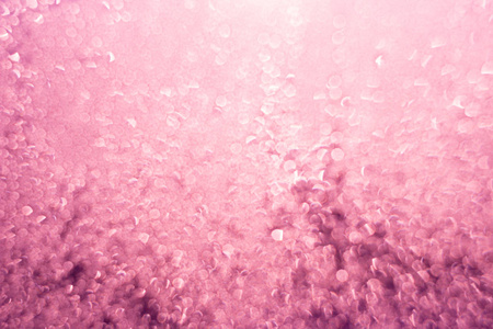 粉红色的背景闪闪发光的抽象背景