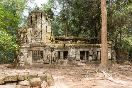 柬埔寨暹粒寺古遗迹
