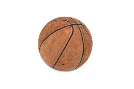 一个在一个篮球图片