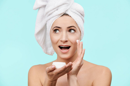 美容和护肤的概念.照片