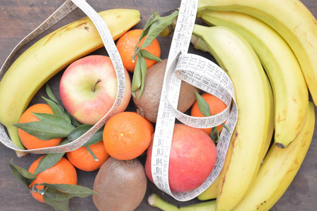 饮食水果健康食品苹果橘子香蕉猕猴桃计