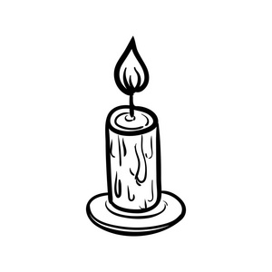 蜡烛火焰图标图片
