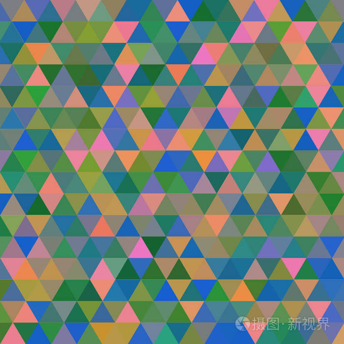 背景具有几何色彩的形状.矢量