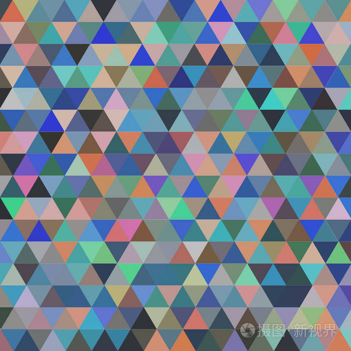 背景具有几何色彩的形状.矢量