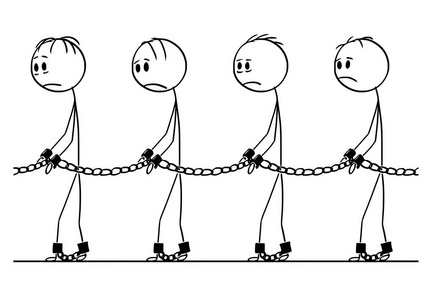 工人火柴人图片