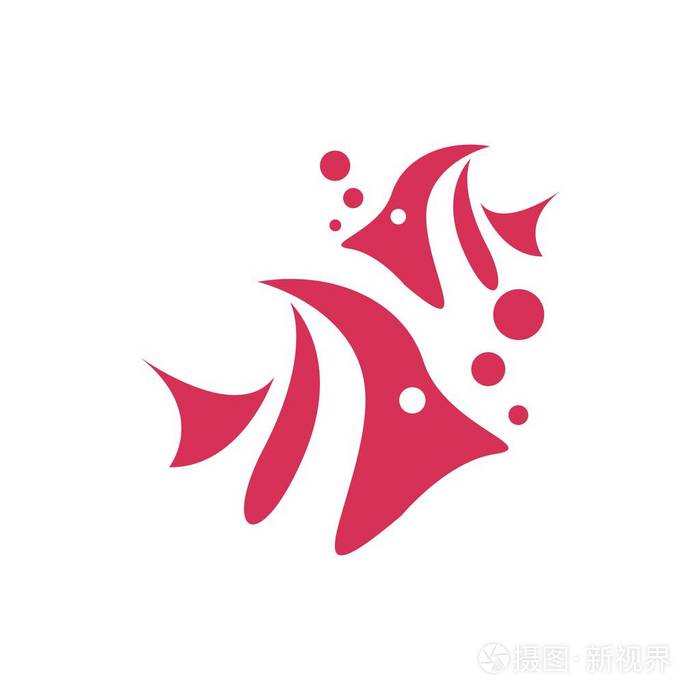 水族馆海洋鱼图标