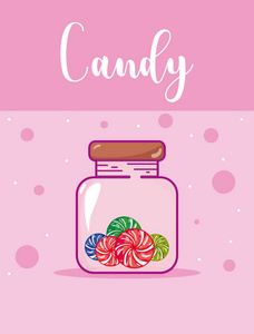 瓶的糖果图片-瓶的糖果素材-瓶的糖果插画-摄图新视界