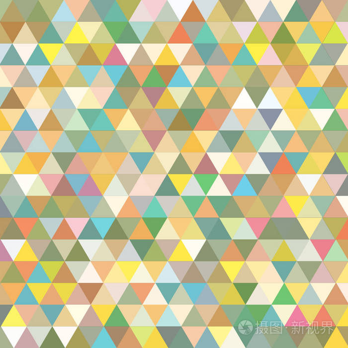 背景具有几何色彩的形状. 向量