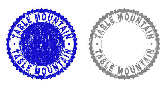 格朗格山划痕邮票印章