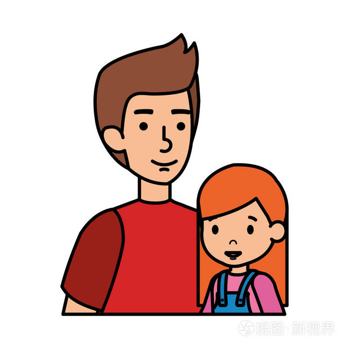 父亲与女儿字符