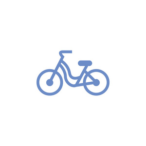 自行车活动矢量图标