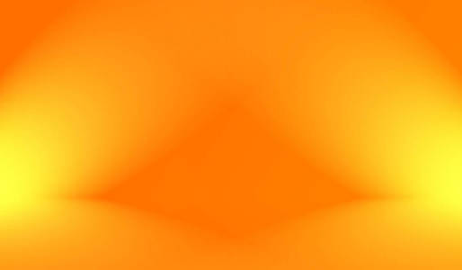 工作室,房间,网页模板,商业报告与光滑的圆形渐变色橙色未来25网页