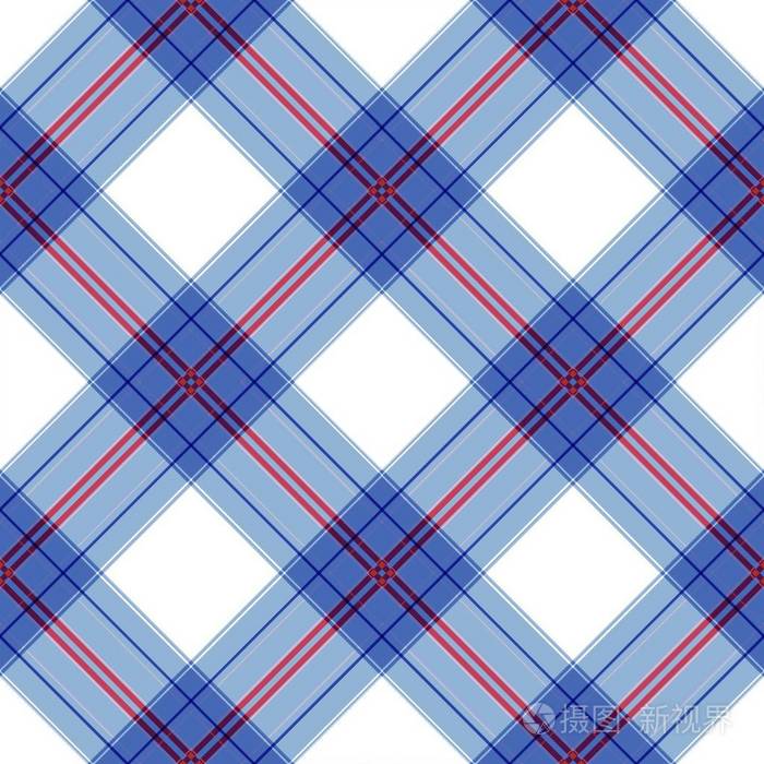 条纹背景方形线条格子矩形对角线图案无缝网格苏格兰