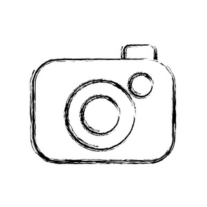 数码相机技术目标摄影矢量图
