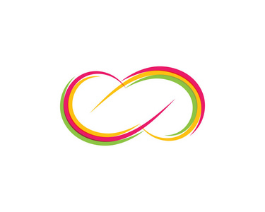 无限设计矢量图示标志模板设计照片