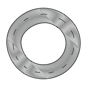 橡胶轮纹车胎设计矢量图