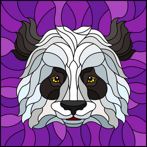 好看的熊猫画图片