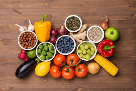 ceeds健康饮食食材: 新鲜蔬菜,水果和超级食品.