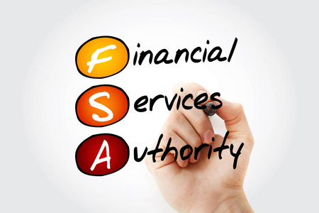 FSA金融服务权威缩写，标记业务概念背景