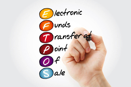 eftpos电子资金在销售点的转移，简称标记业务概念背景