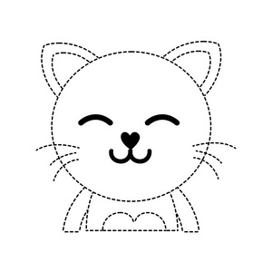 可爱虚线图片-可爱虚线素材-可爱虚线插画-摄图新视界