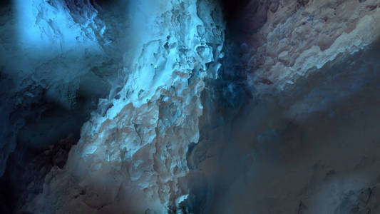 彩色墙面冷冰表面纹理图案抽象背景数字艺术