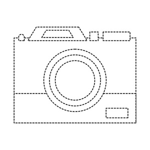 数码相机技术设计矢量图图片