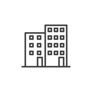 图标楼图片-图标楼素材-图标楼插画-摄图新视界